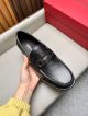 Ferragamo Black Business Leather Shoes 042818 (7)_th.jpg